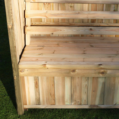 Barcelona Garden Arbour with Storage Box and Trellis