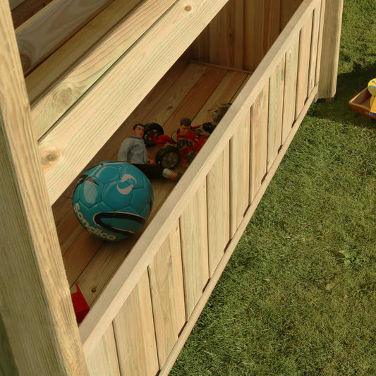 Madrid Garden Arbour with Storage Box and Trellis