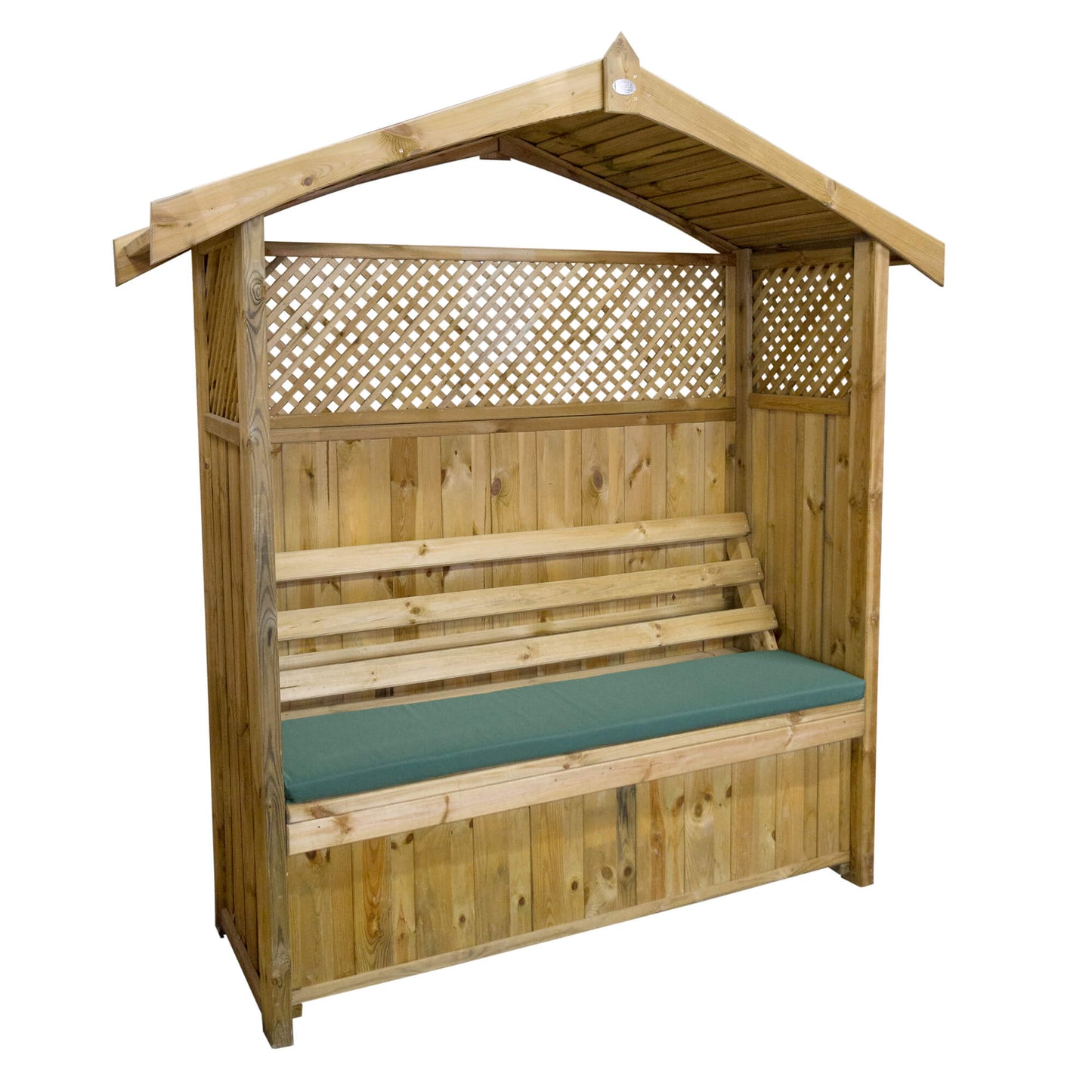 Madrid Garden Arbour with Storage Box and Trellis