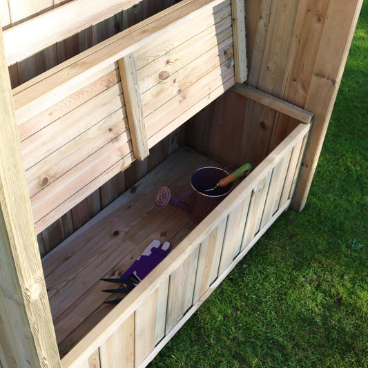 Jerez Arbour with Storage Box and Trellis