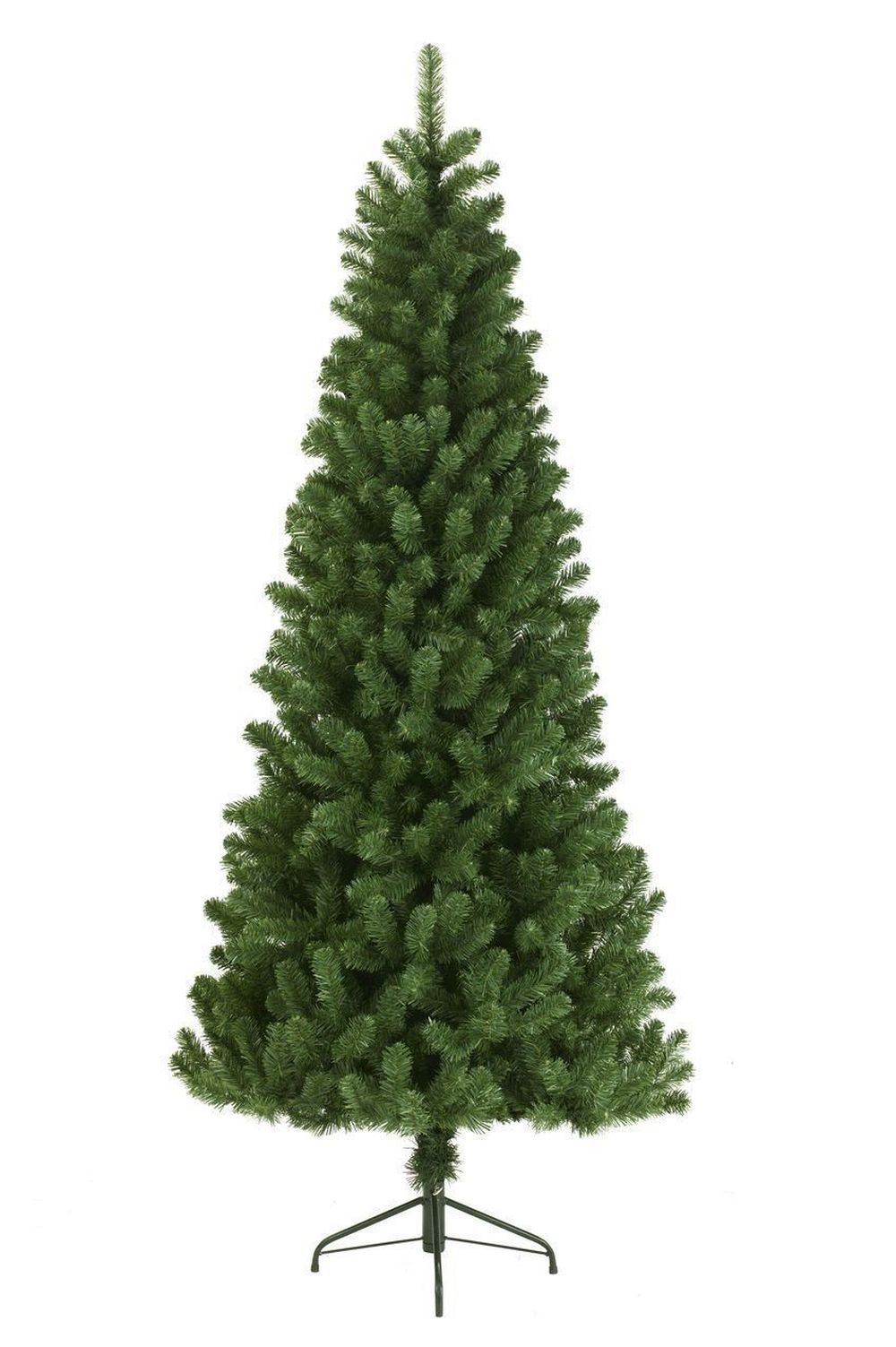 Slim Newfoundland Pine  Artificial Christmas Tree - 240cm / 8ft height