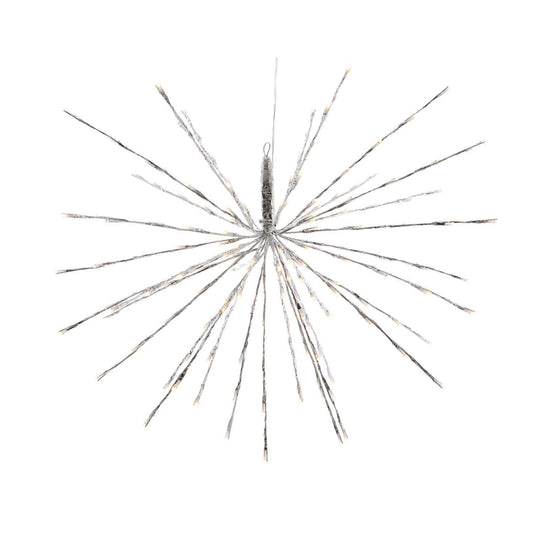 Polestar Christmas Flashing Star with 280 Warm White Led Light - 100cm