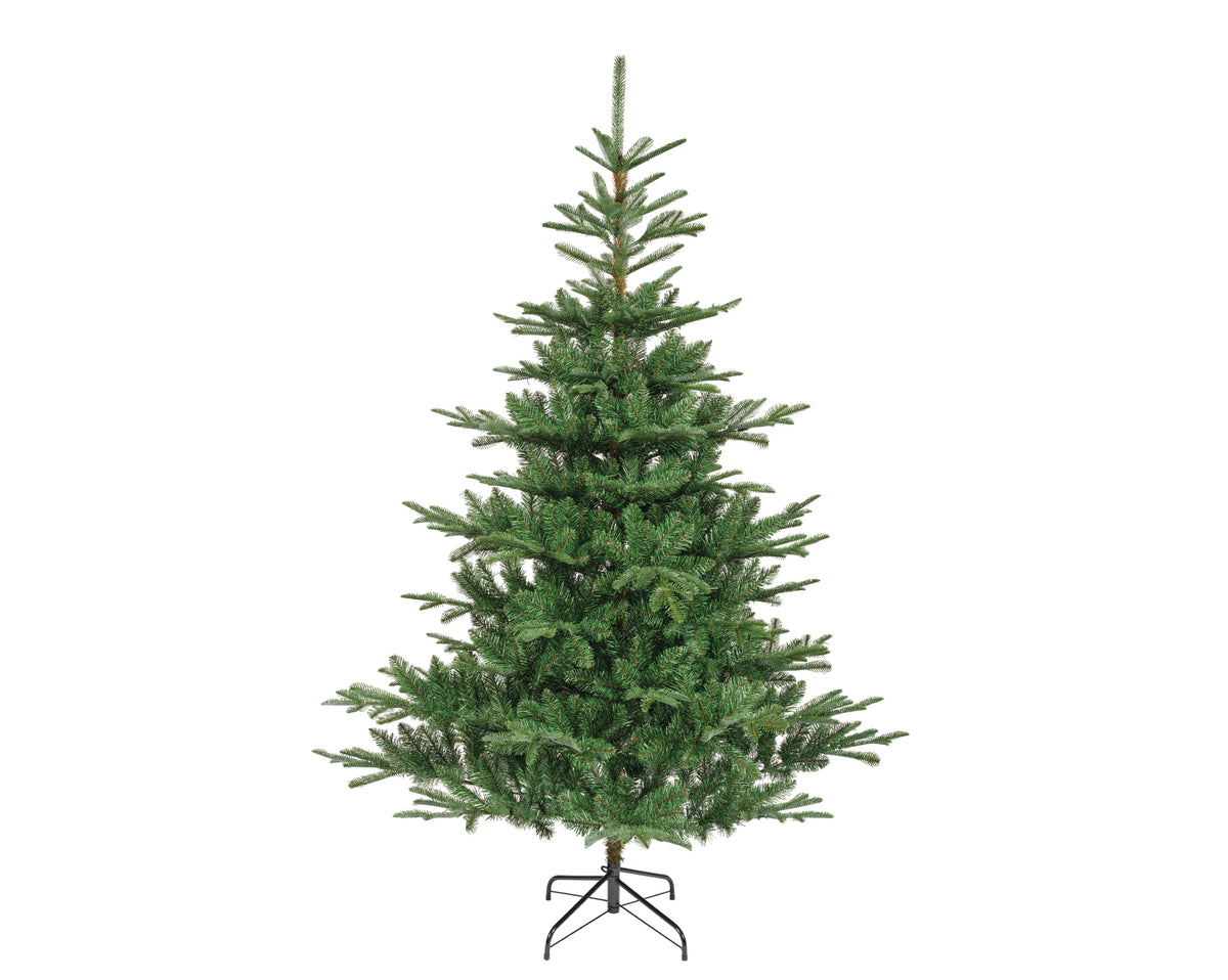 Christmas Kiens Fir Artificial Tree 180cm/6ft  – Natural Shape & Realistic Mixed Needles