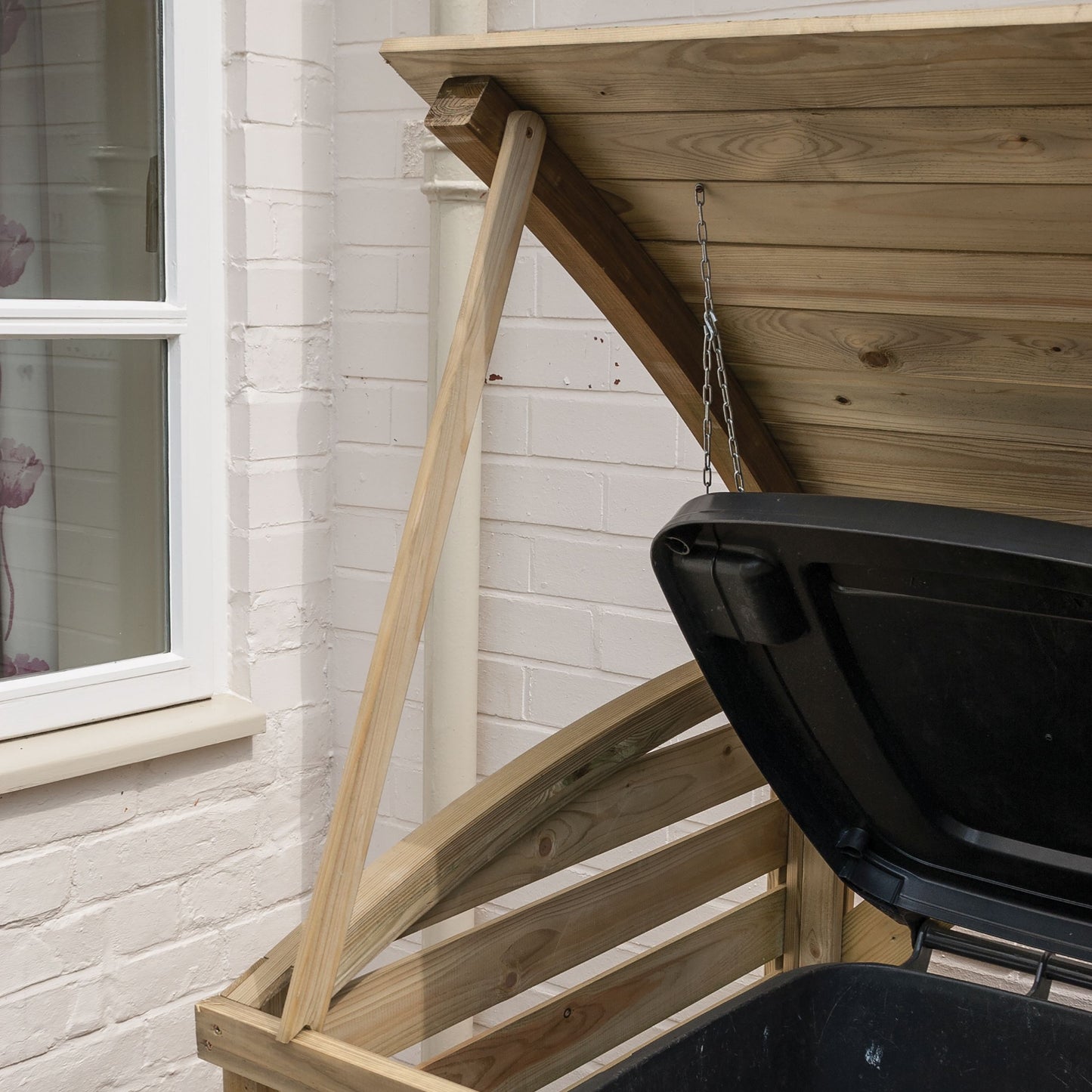 Triple Wheelie Bin Storage