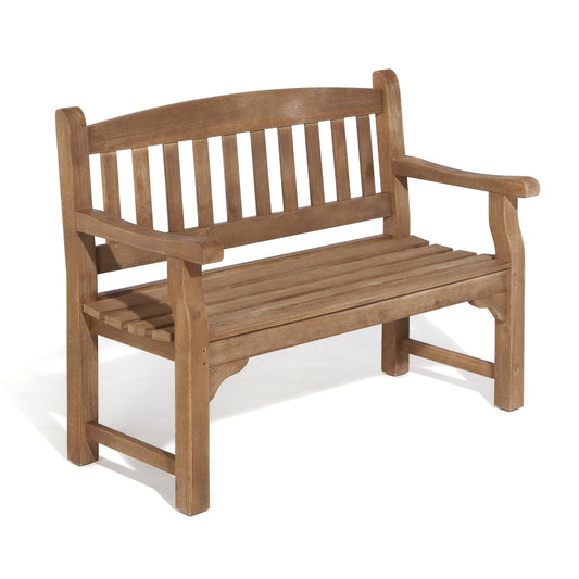 Hardwood 2 Seater 4ft Garden Bench