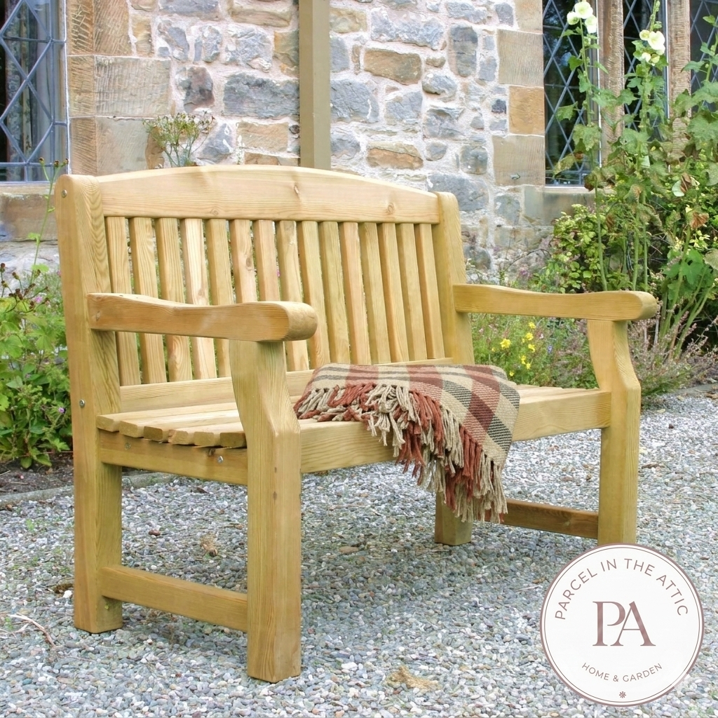 Bleuet Cotton Check Throw - Spice