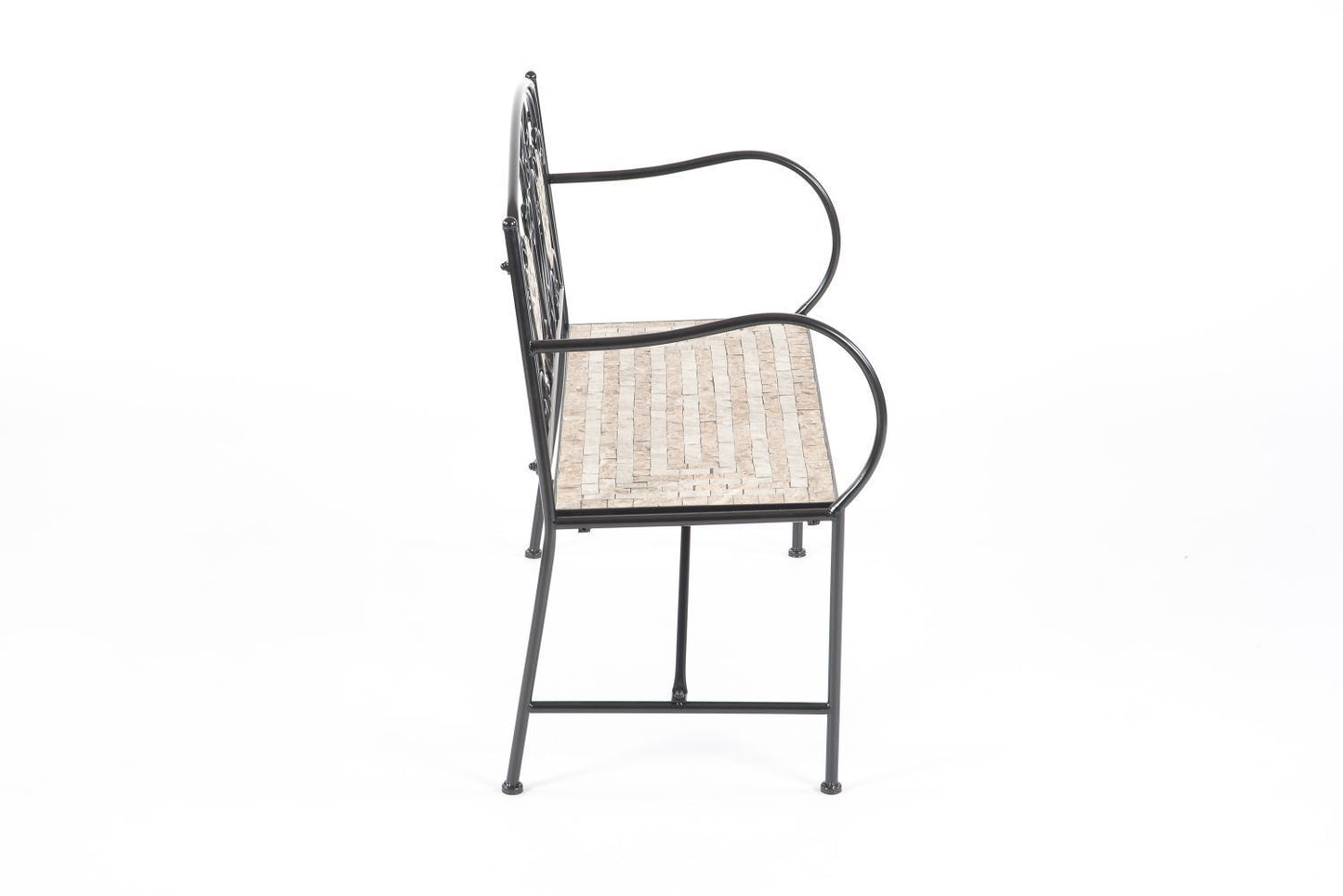 Milan 2 Seater Mosaic Garden Bench