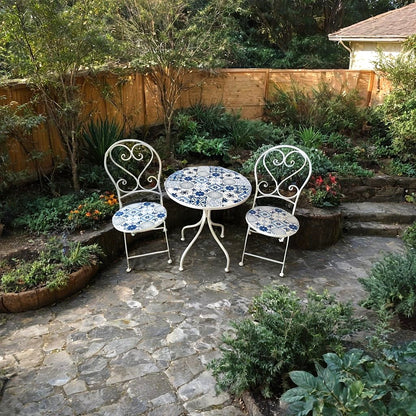 Thira 2 Seater Mosaic Bistro Set