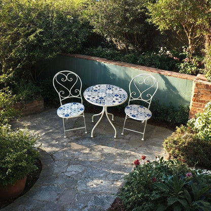 Thira 2 Seater Mosaic Bistro Set