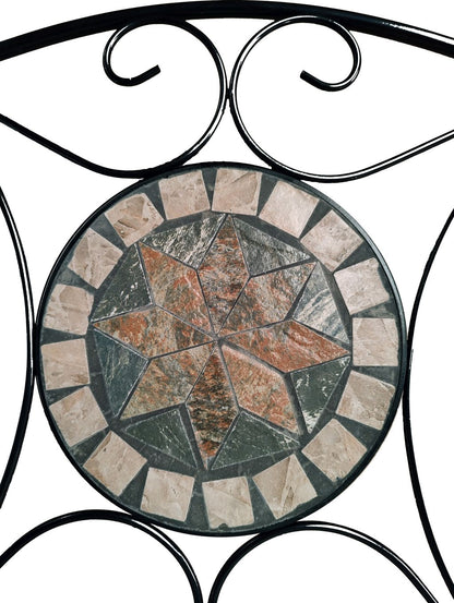 Turin 2 Seater Mosaic Bistro Set