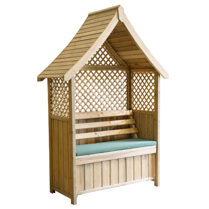 Jerez Arbour with Storage Box and Trellis