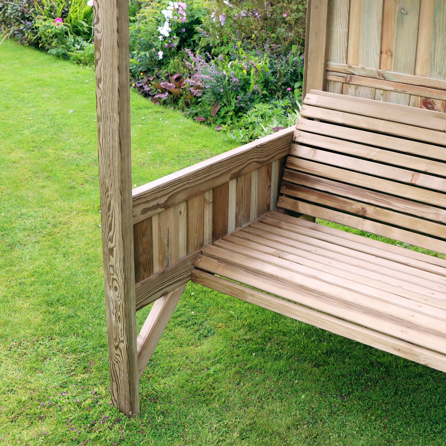 Pamplona Garden Large Arbour Seat Shelter