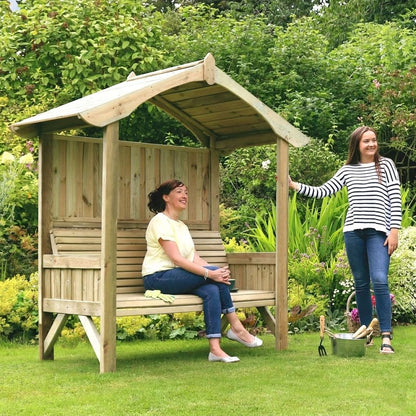 Jaen Garden Arbour Seat Shelter