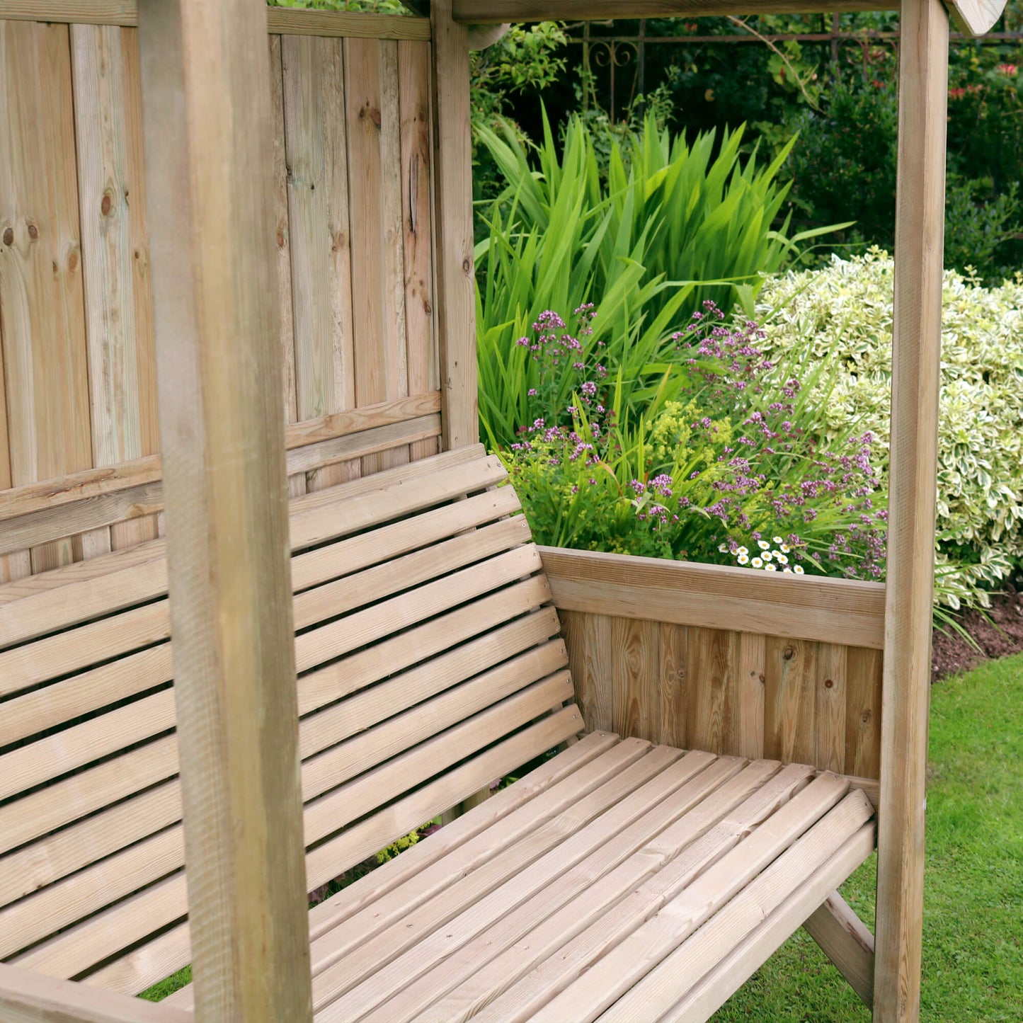 Jaen Garden Arbour Seat Shelter