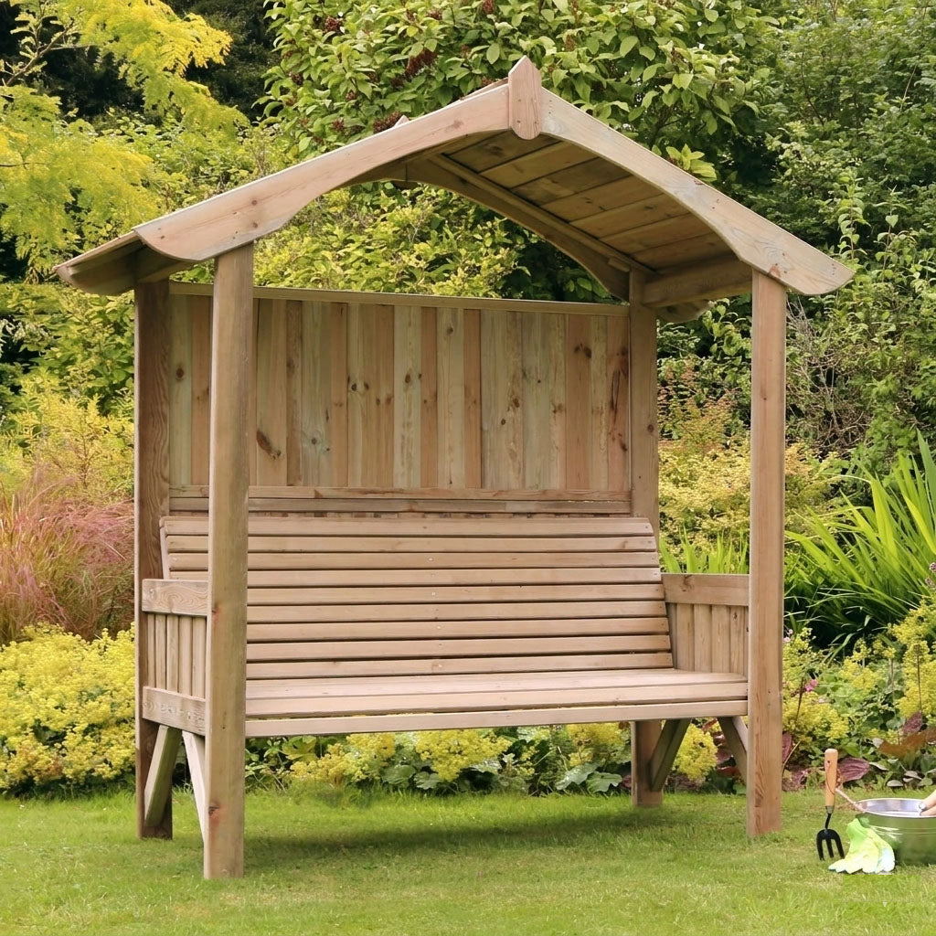 Jaen Garden Arbour Seat Shelter