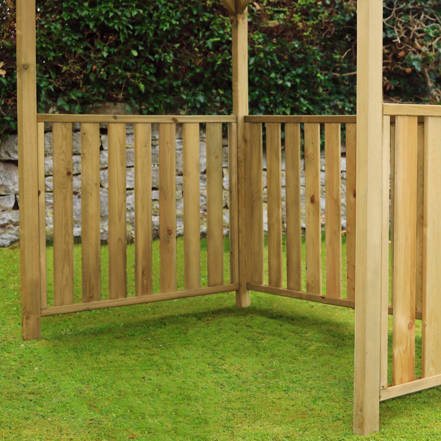 Leon Garden Wooden BBQ Shelter Gazebo