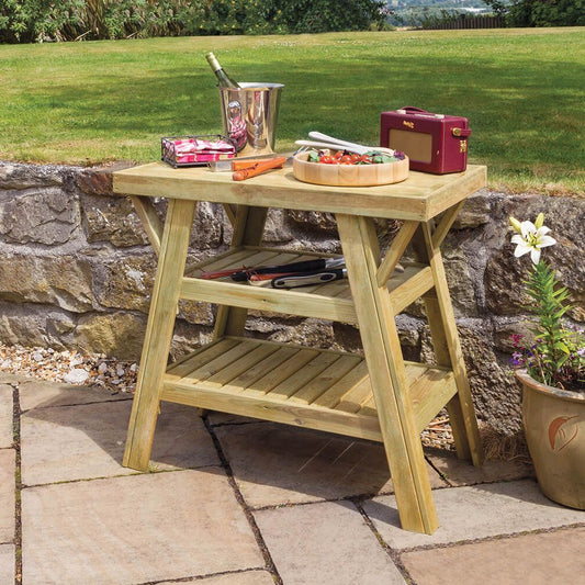 Murcia Adirondack Style Garden BBQ Side Table
