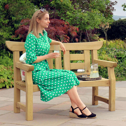 Kyde 2 Seater Japan Style Garden Bench