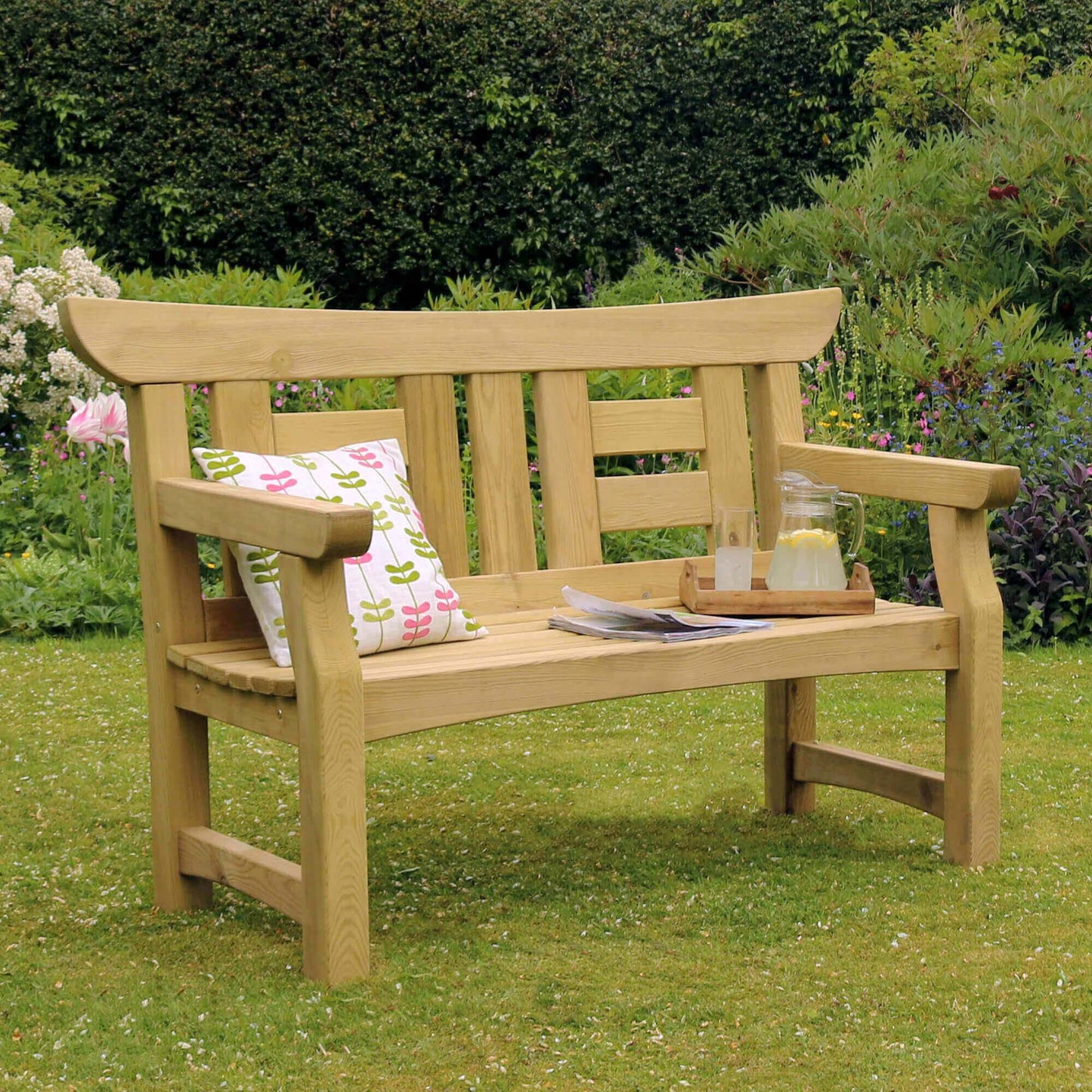 Kyde 2 Seater Japan Style Garden Bench