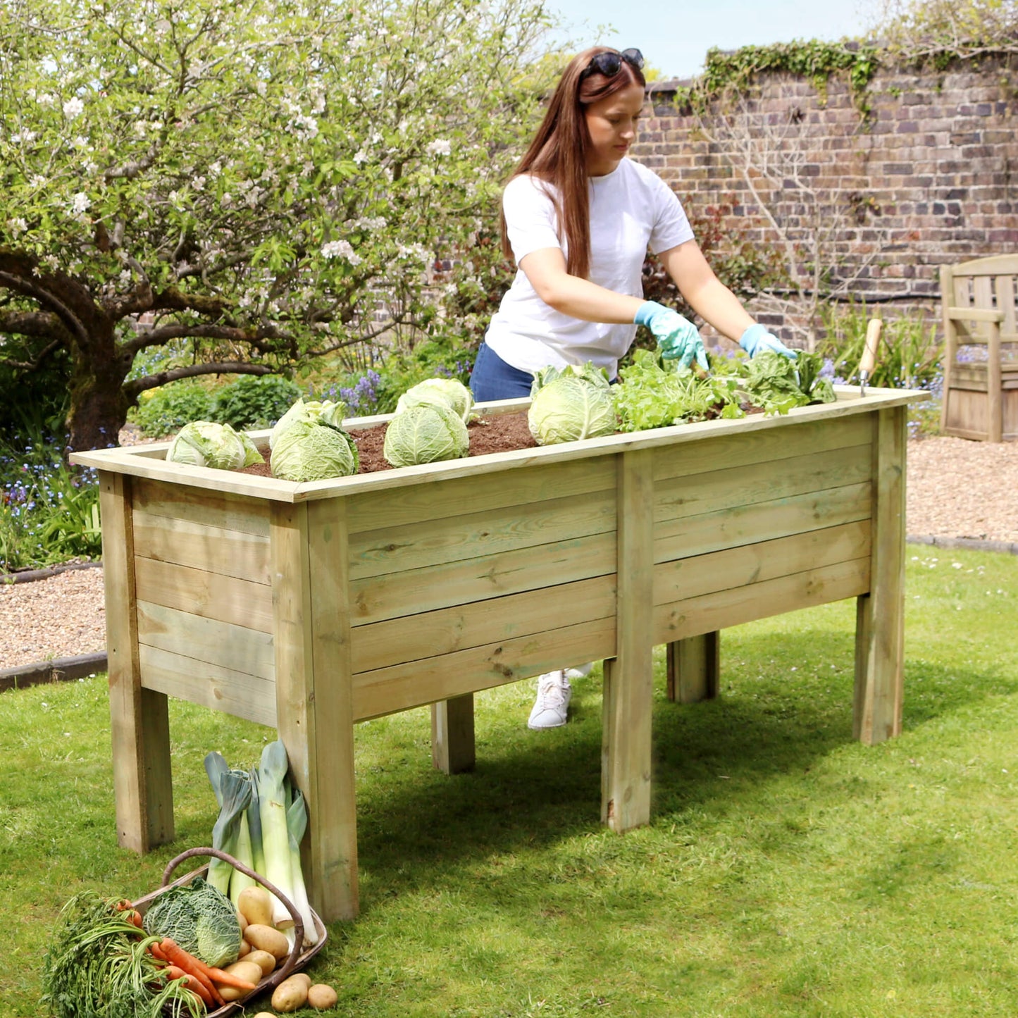 Deep Root Vegetable Planter 180cm