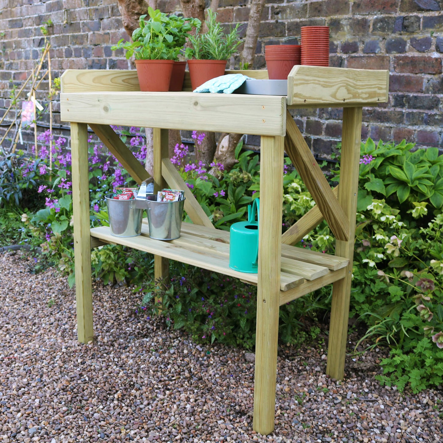 Potting Table & Work Bench with Storage