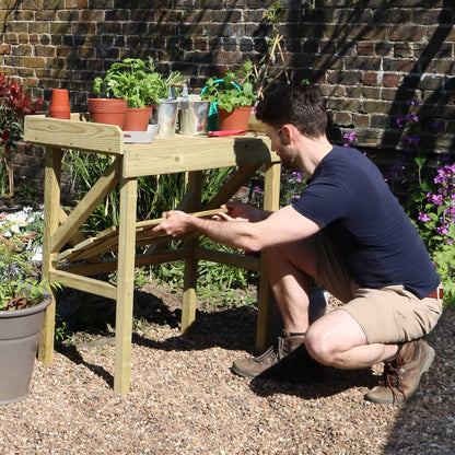 Potting Table & Work Bench with Storage