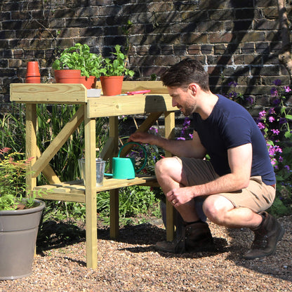 Potting Table & Work Bench with Storage