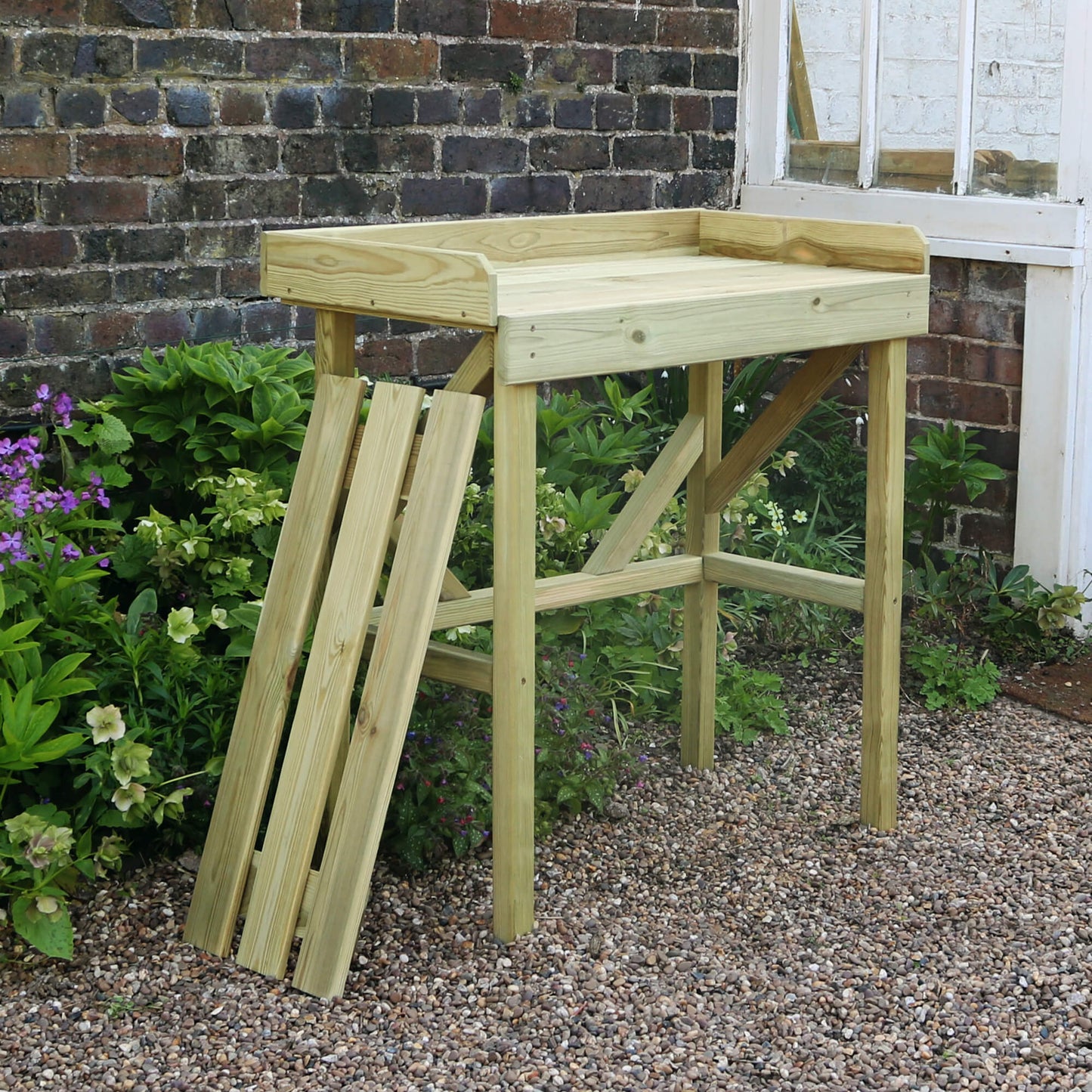 Potting Table & Work Bench with Storage