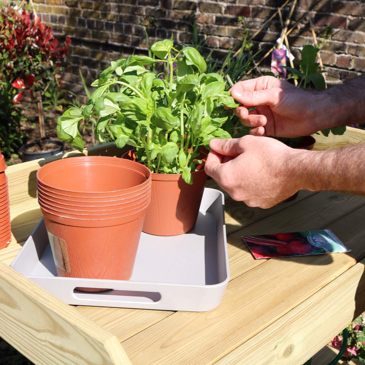 Potting Table & Work Bench with Storage