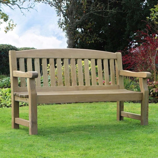 Elda Heavy Duty 3 Seater 5ft Garden Bench