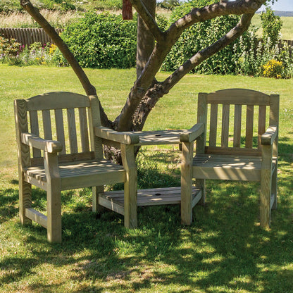 Elda Heavy Duty Double Garden Companion Seat