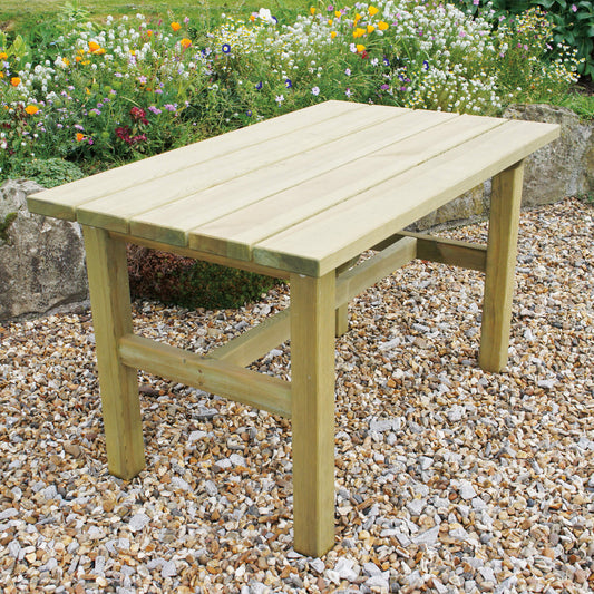 Elda Heavy Duty Garden Dining Table 1.6m