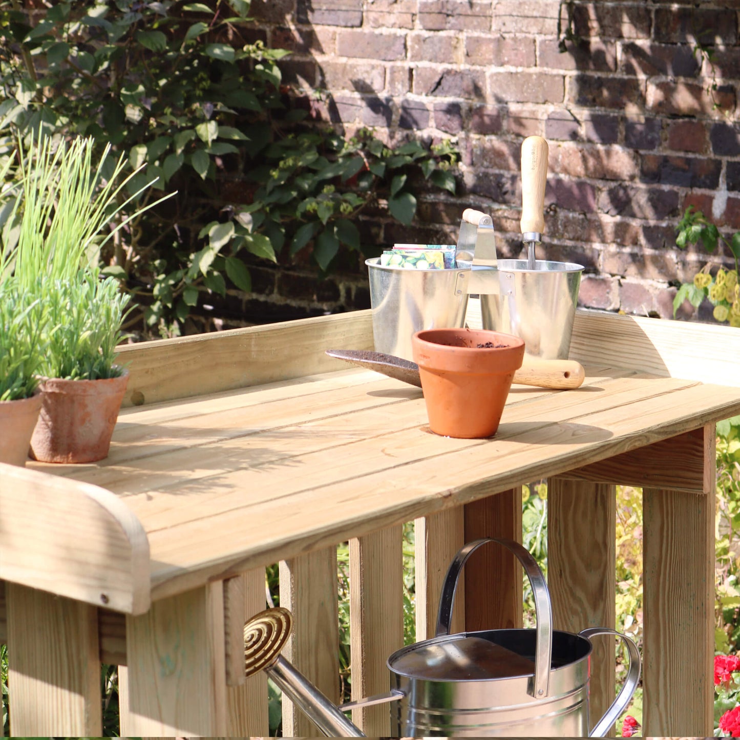 Folding Garden Bar Table / Potting Table