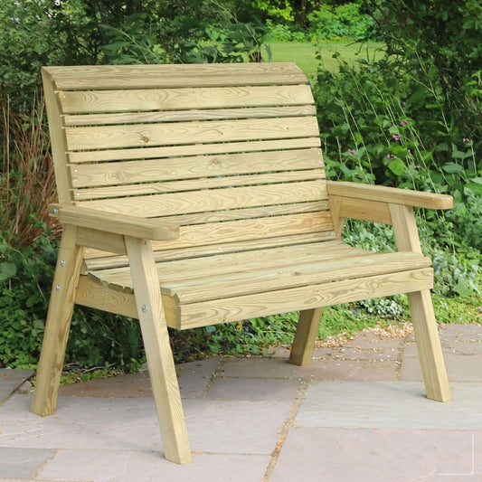 Malaga 2 Seater 4ft Garden Bench
