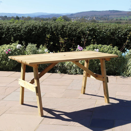 Malaga Garden Dining Rectangular Table 1.5m