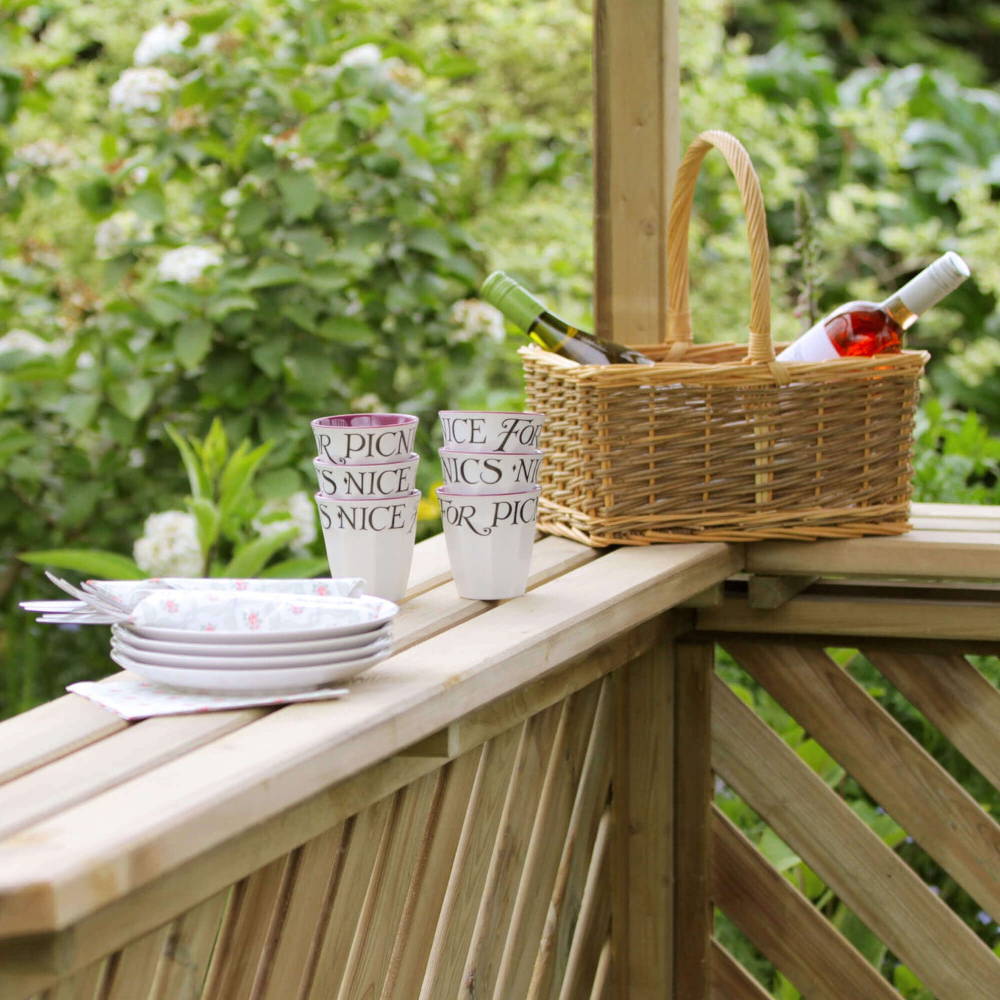 Albacete Garden Wooden BBQ Shelter Gazebo