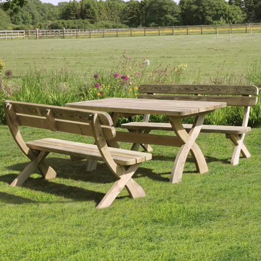 Laguna 6 Seat Garden Wooden Dining Set