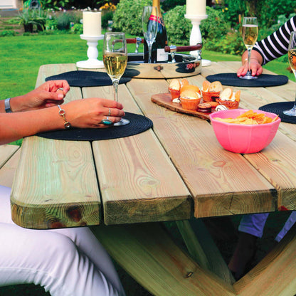 Laguna 6 Seat Garden Wooden Dining Set