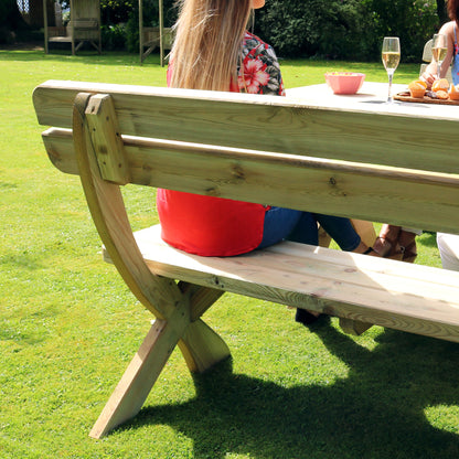 Laguna 6 Seat Garden Wooden Dining Set