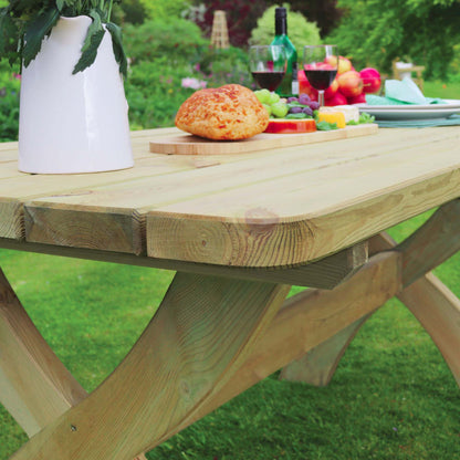 Laguna 6 Seat Garden Wooden Dining Set