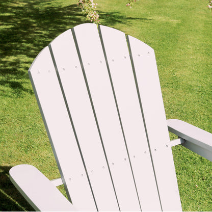 Murcia Adirondack Style Garden Folding in Light Grey