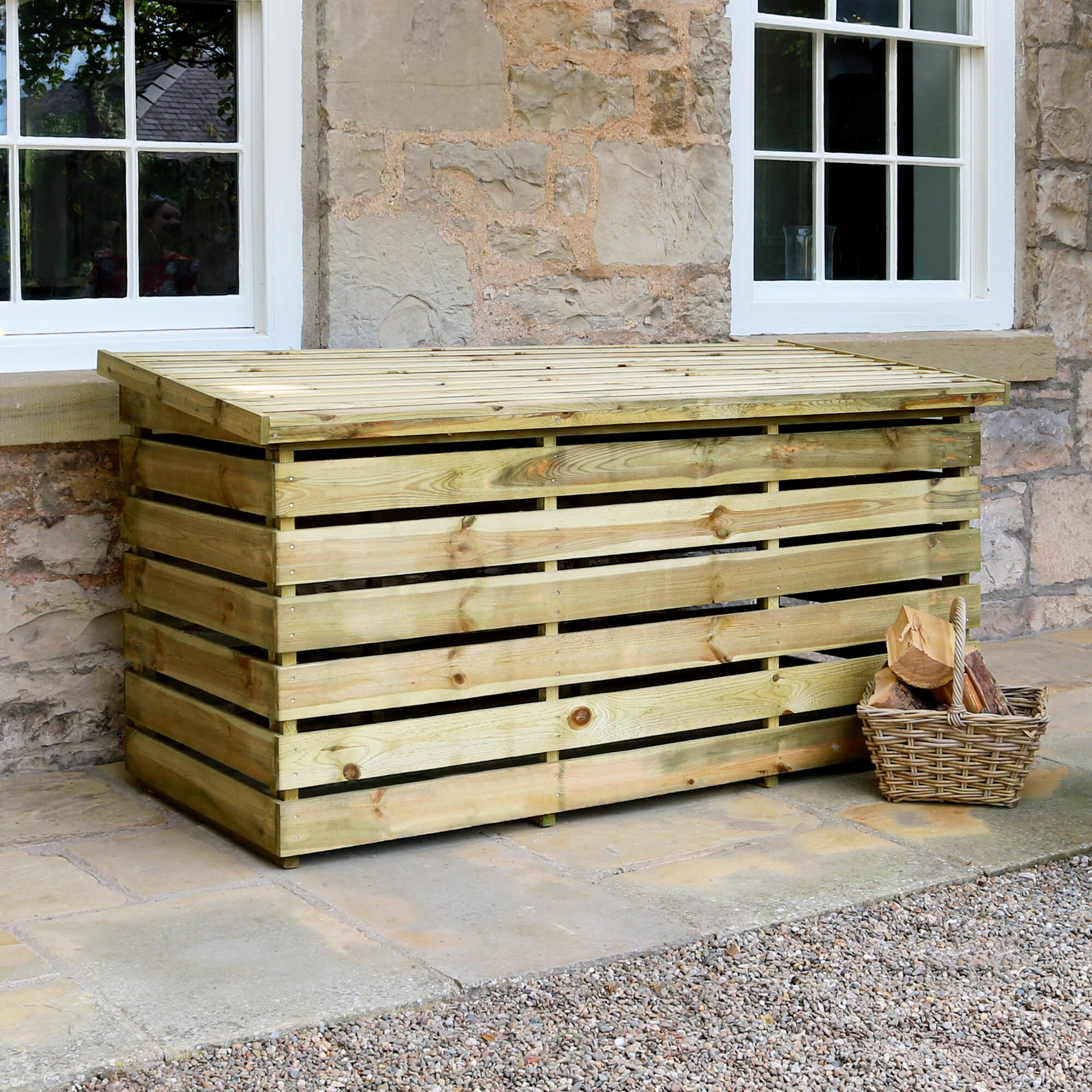 Large Log Storage Chest – Parcel in the Attic