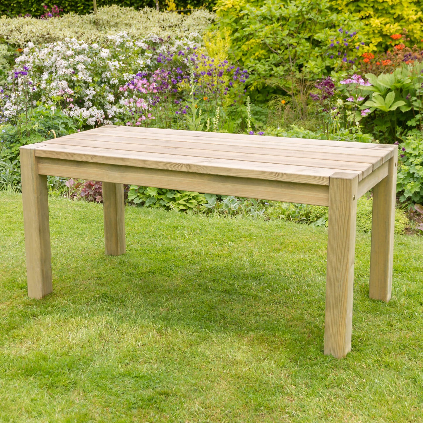 Leida 8 Seat Garden Wooden Dining Set