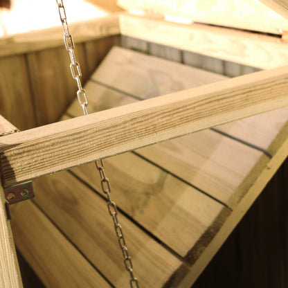 Tall Parcel Safe Wooden Store Box for Safe Deliveries