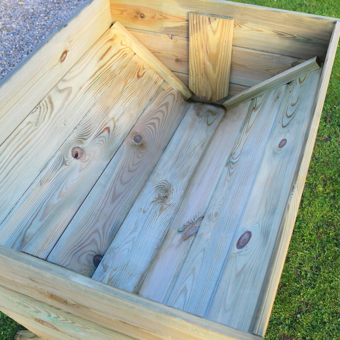 Wooden Vegetable Planter Trough 100cm