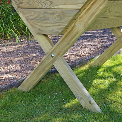 Wooden Vegetable Planter Trough 100cm