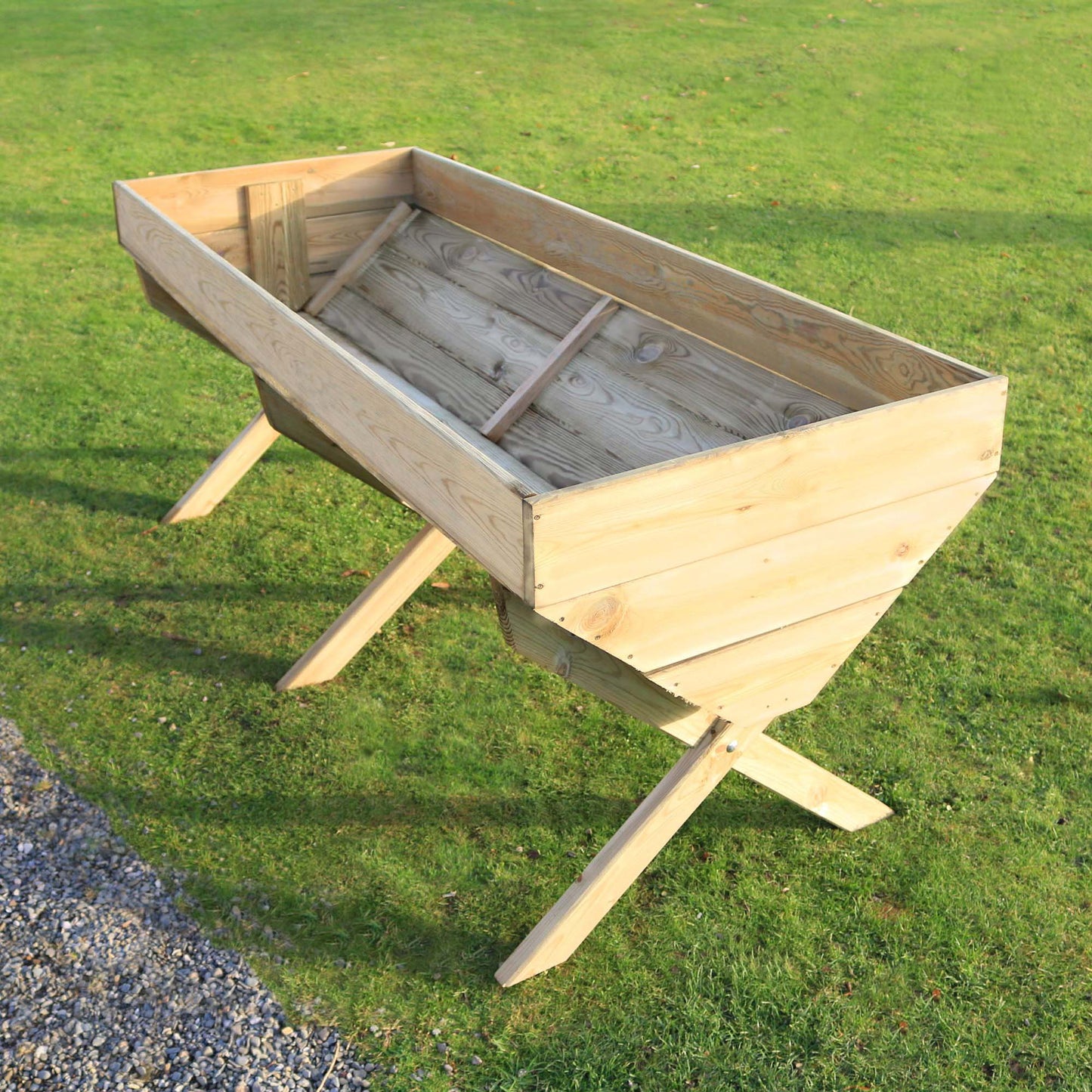 Wooden Vegetable Planter Trough 200cm