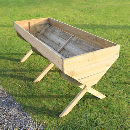 Wooden Vegetable Planter Trough 200cm