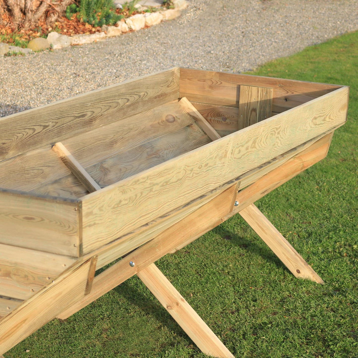Wooden Vegetable Planter Trough 200cm